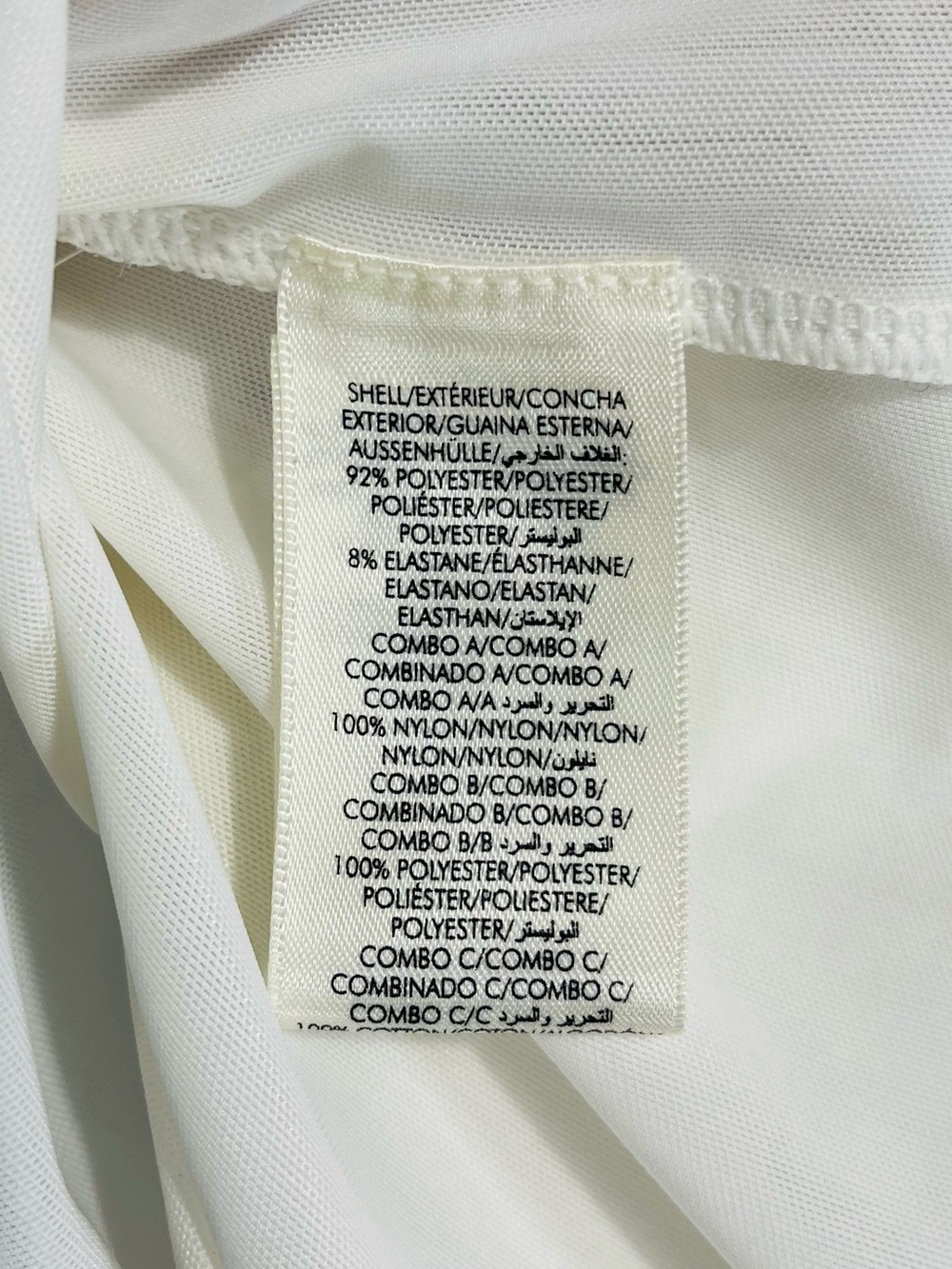 NWT Alice + Olivia Delaina Long Sleeve Top With Ruffle Cuff size Small in White - Picture 9 of 9